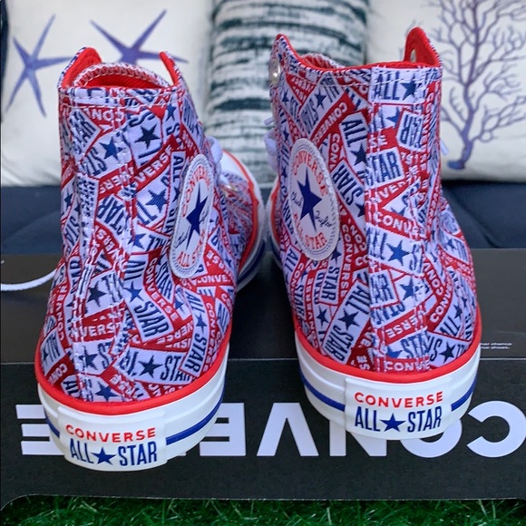 Converse CTAS Hi University red/white MEN’s - Picture 9 of 16